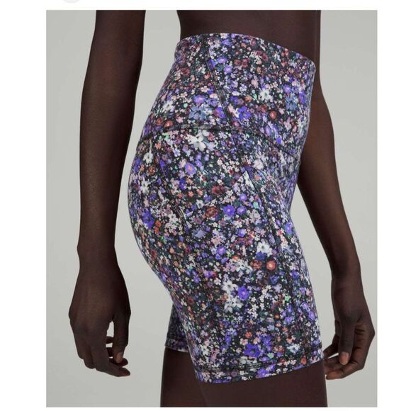 Lululemon Align High-Rise Short, 6" Flower Burst Multi - Picture 1 of 8